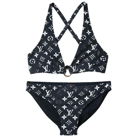 louis vuitton brown monogram bikini swimsuit|louis vuitton ombre swimsuit.